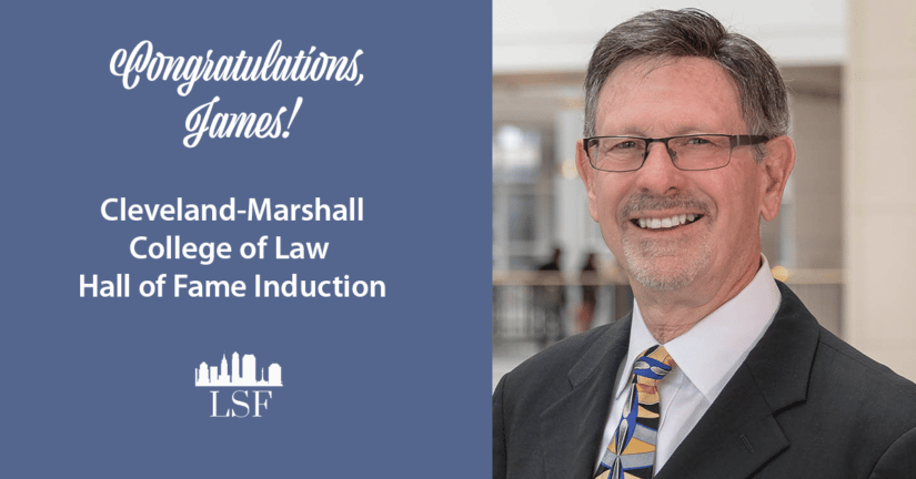 Image for Attorney James A. Lowe Honored in Cleveland-Marshall Law Hall of Fame post
