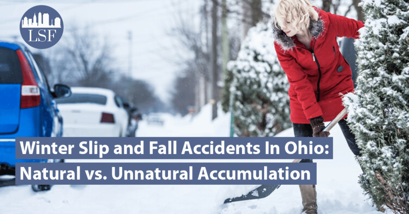 slip and fall laws in ohio: natural and unnatural accumulations